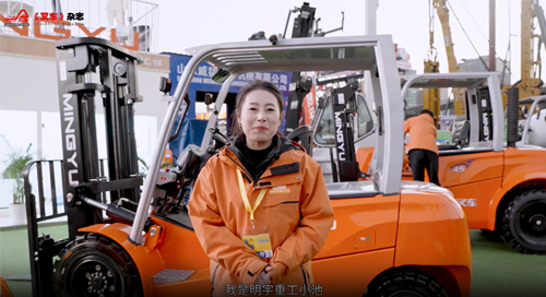 明宇叉车，助力客户企业绿色物流转型升级