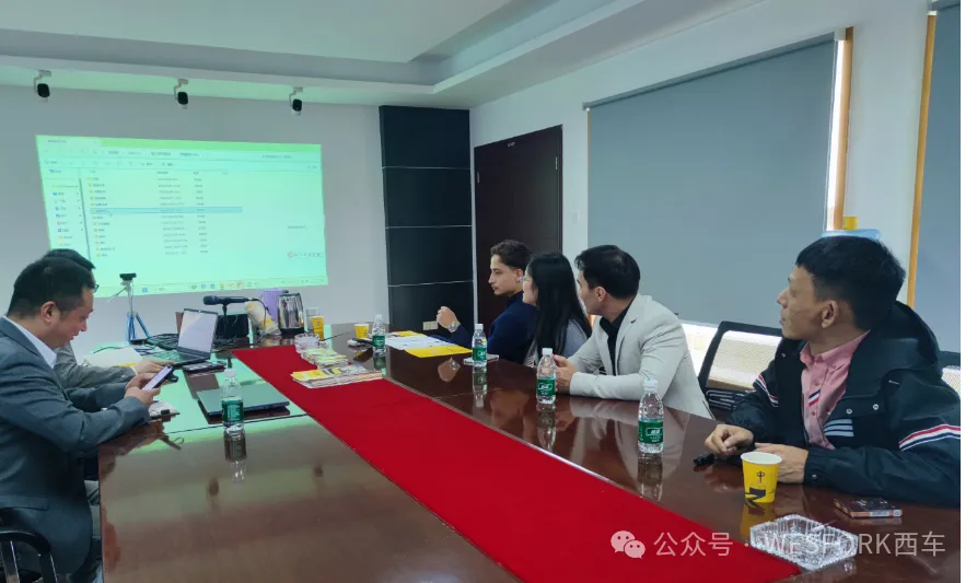巴西客户代表团访问西车叉车工厂 深化新能源物流装备合作