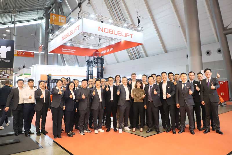 诺力携全系物料搬运设备亮相2024德国斯图加特物流展，引爆全场！
