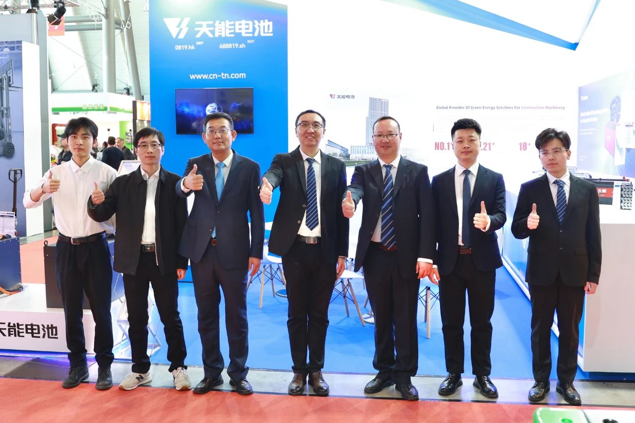 在LogiMAT，看天能如何“电”亮全球物流转型
