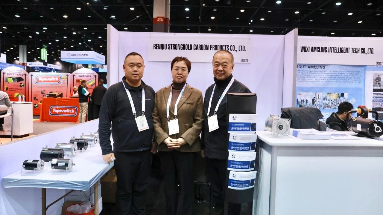 技术创新 推动世界 双楼电机亮相芝加哥ProMat2025