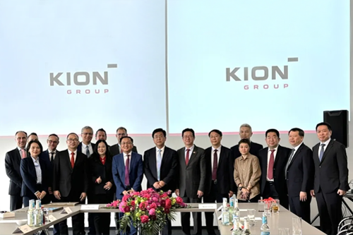 福建省省长赵龙率团访问凯傲集团，促进中德产业合作