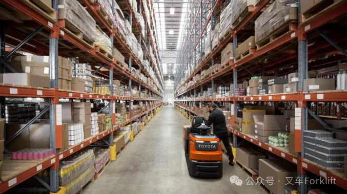 丰田叉车全新Optiol L系列低位拣选车：低位拣选，从此不同