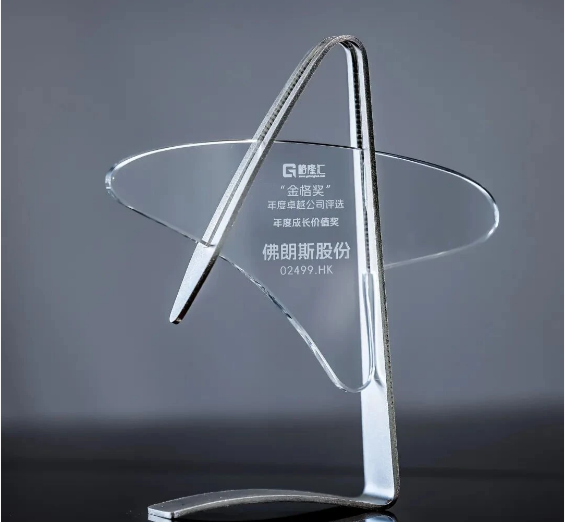 佛朗斯股份(2499.HK)荣获格隆汇“金格奖”评选“年度成长价值奖”，战略转型驱动企业穿越周期