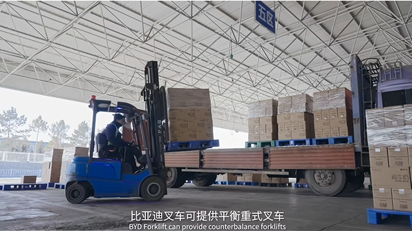 以科技之刃，守护乳品之醇——在乳制品行业的比亚迪叉车