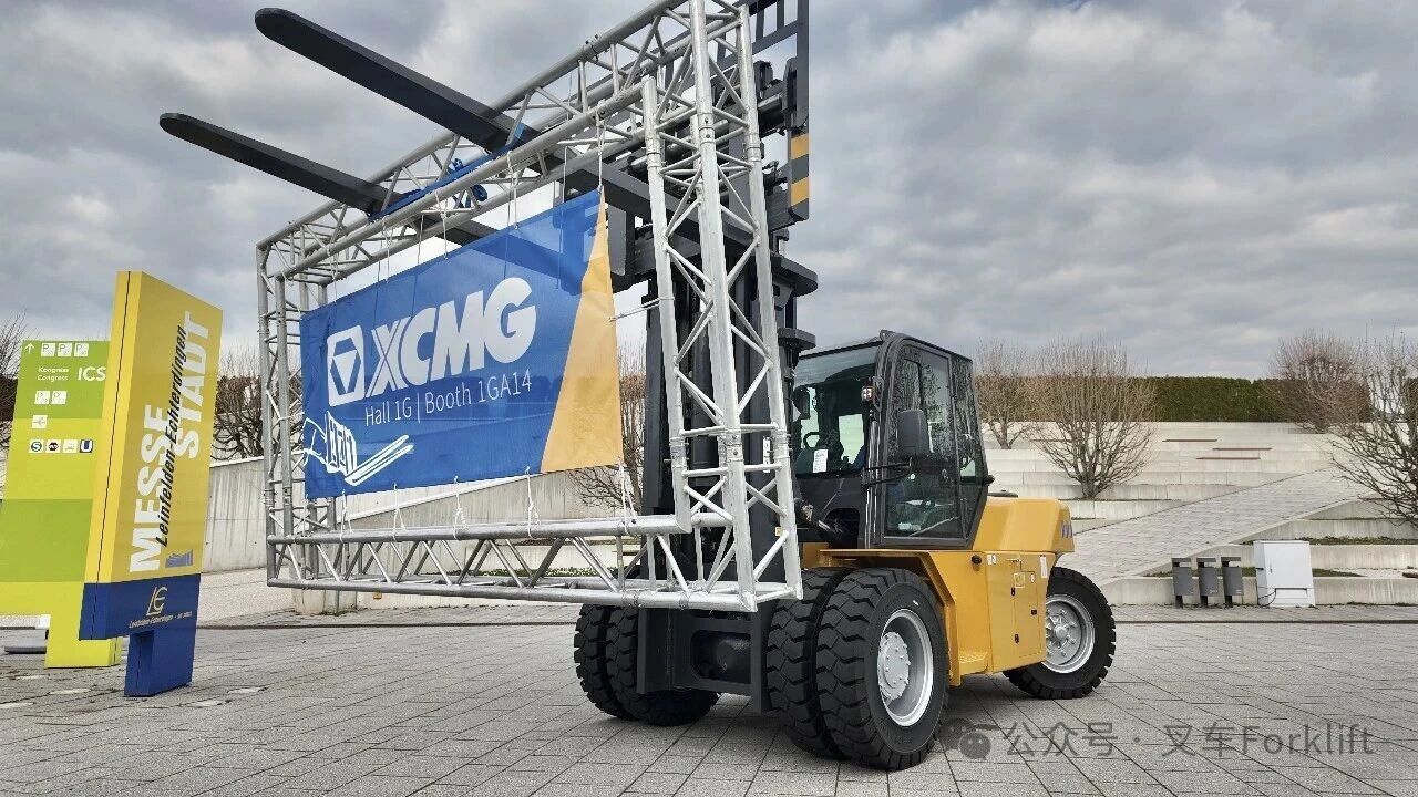 深耕欧洲！徐工鲲鹏系列叉车闪耀 LogiMAT 2026