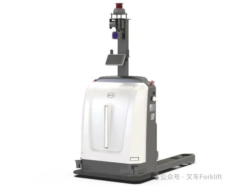 毫米级精准+全场景智能，比亚迪托盘式AGV领启物流新境！