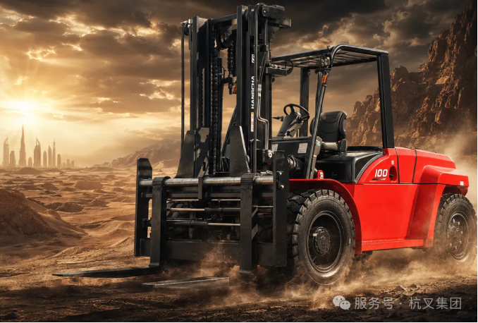 实力闪耀中东！杭叉集团车型斩获中东工程机械行业年度大奖