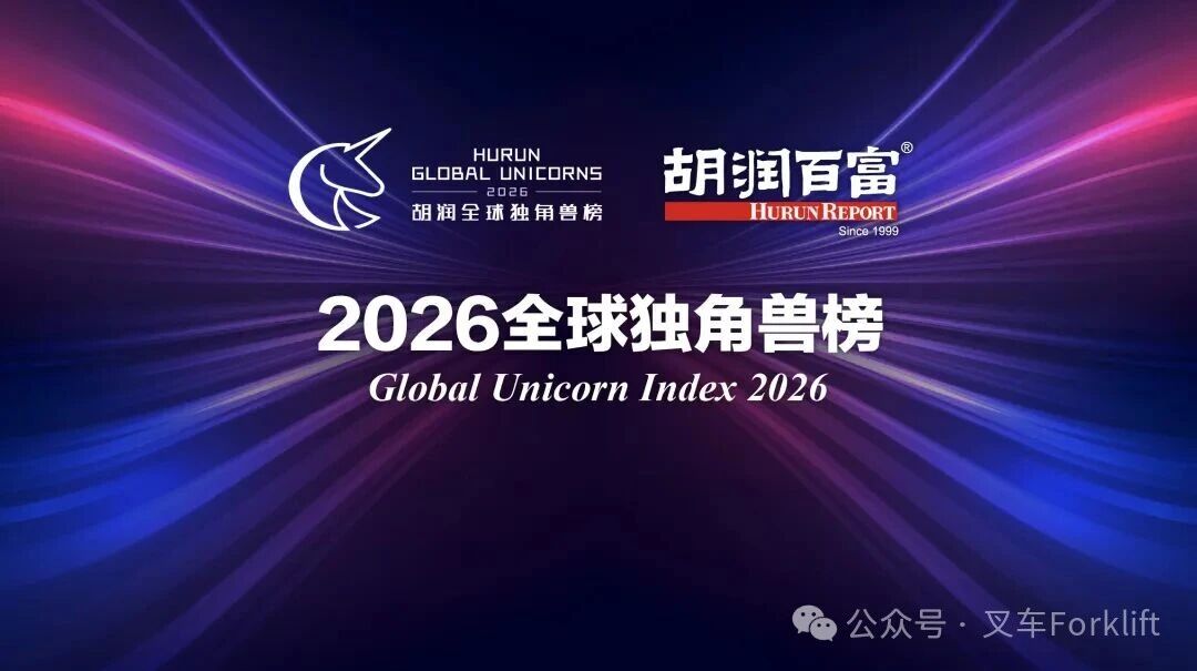 连续四年！临工重机荣登《2026全球独角兽榜》