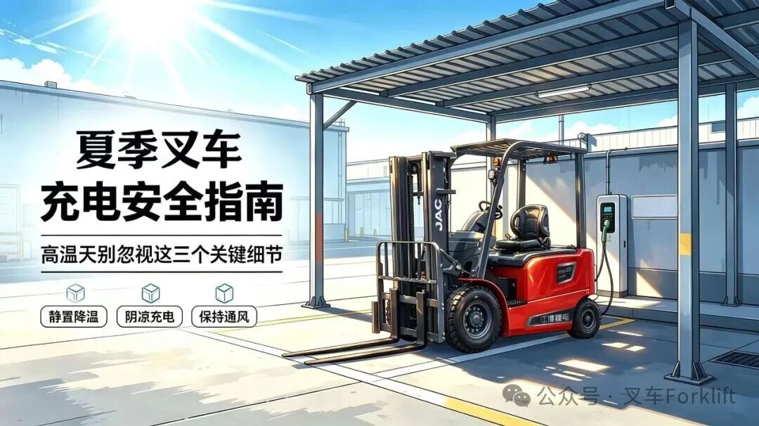 叉车夏季充电这3个误区，你中招了吗？