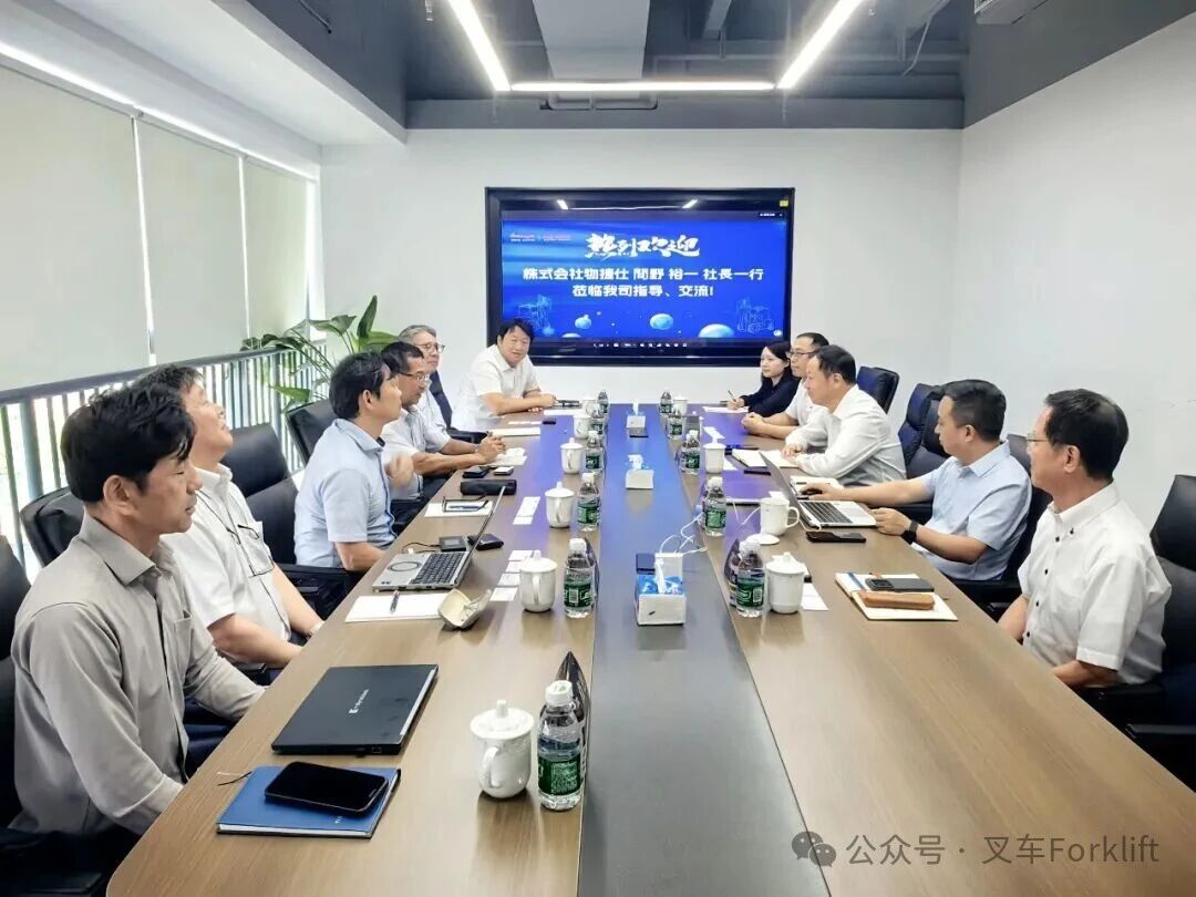 深化战略合作 聚力共赢发展｜株式会社物捷仕間野裕一社长一行莅临佛朗斯股份参观、交流